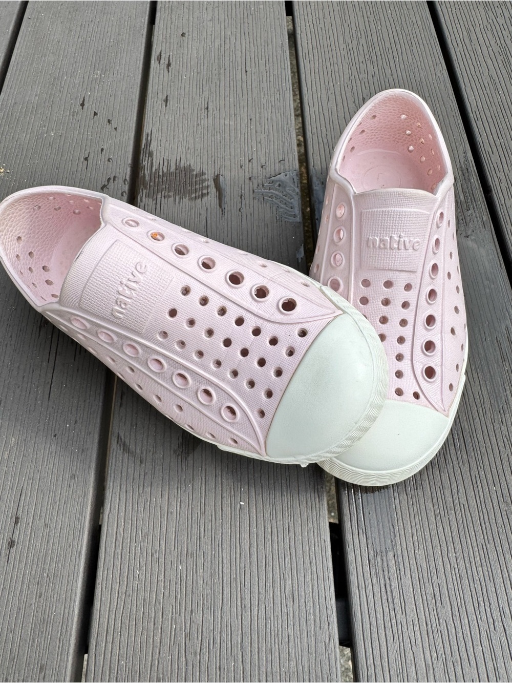 Native Kids Shoes - Jefferson Light Pink Sz C9